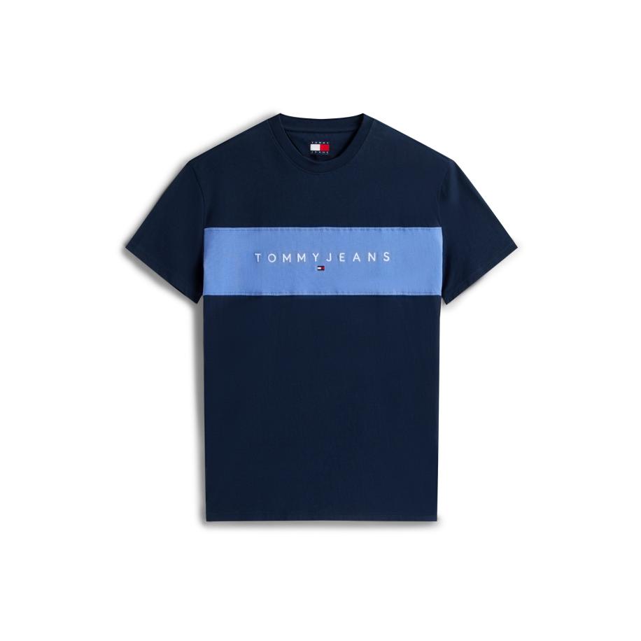 Tommy Jeans Tommy Jeans Shirt navy / saffier / wit -