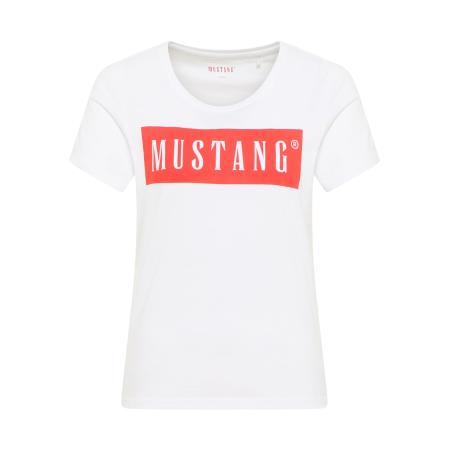 Mustang MUSTANG Shirt ALMA bloedrood / wit