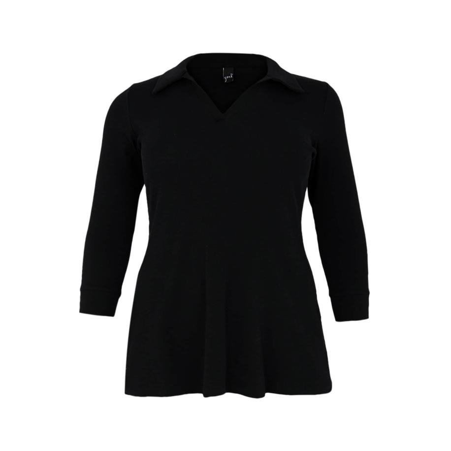 Yoek YOEK Shirt zwart -
