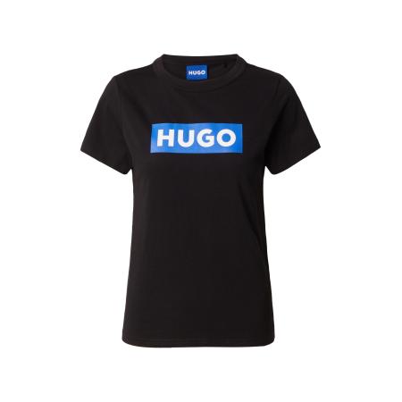 Hugo Boss HUGO Shirt blauw / zwart / wit