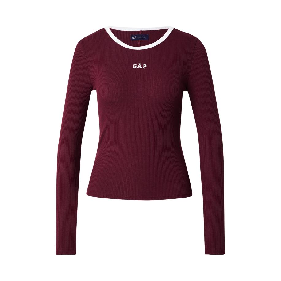 GAP GAP Shirt bordeaux / wit -