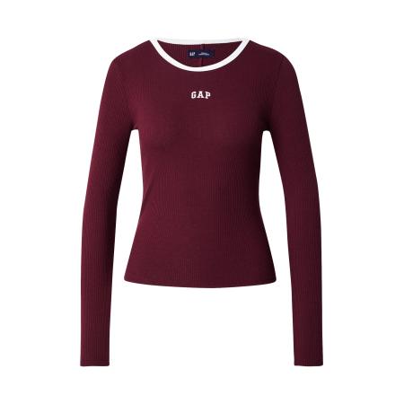 GAP GAP Shirt bordeaux / wit