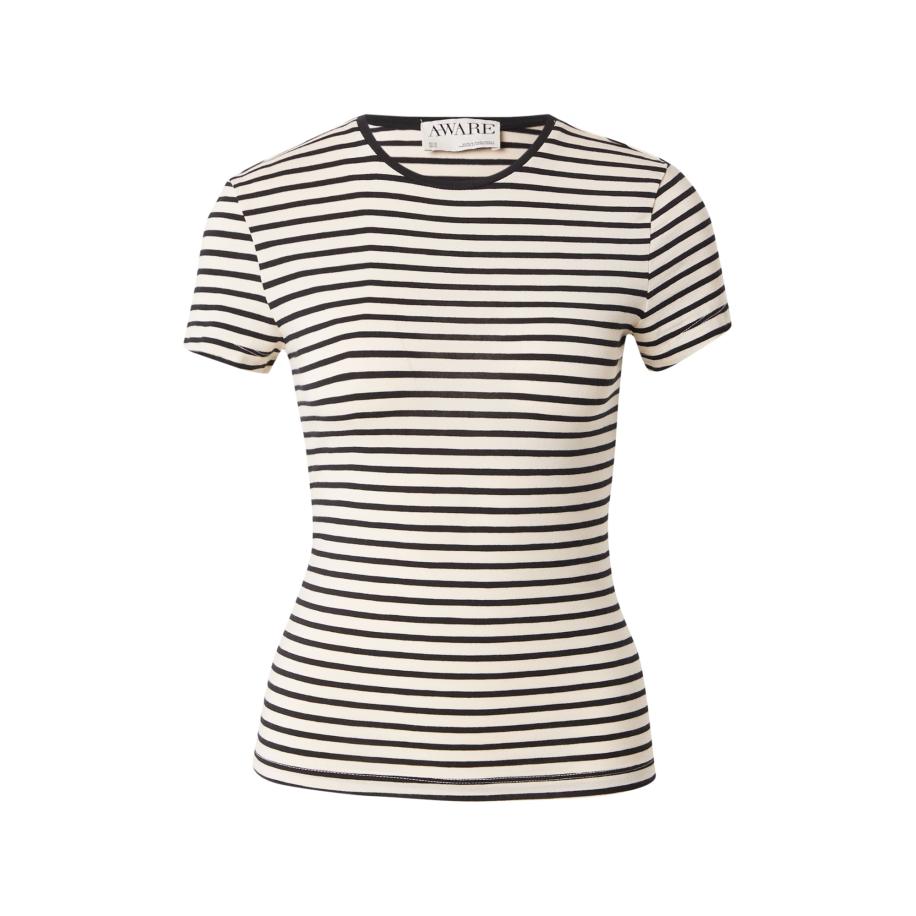 Aware Aware Shirt VMInes Fiona lichtbeige / zwart -