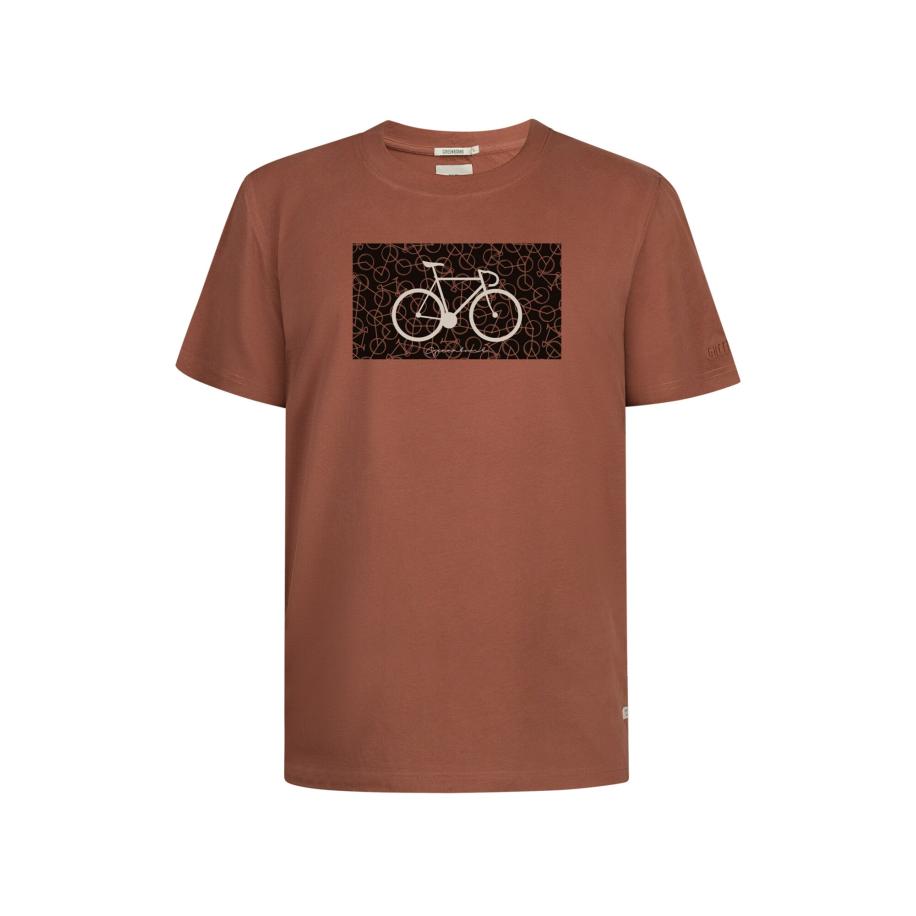 GreenBomb GREENBOMB Shirt Bike Cube bruin / zwart -