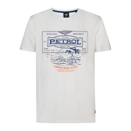 Petrol Industries Petrol Industries Shirt navy / oranje / wit