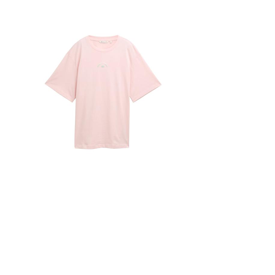 Tom Tailor TOM TAILOR DENIM Shirt mintgroen / oudroze -