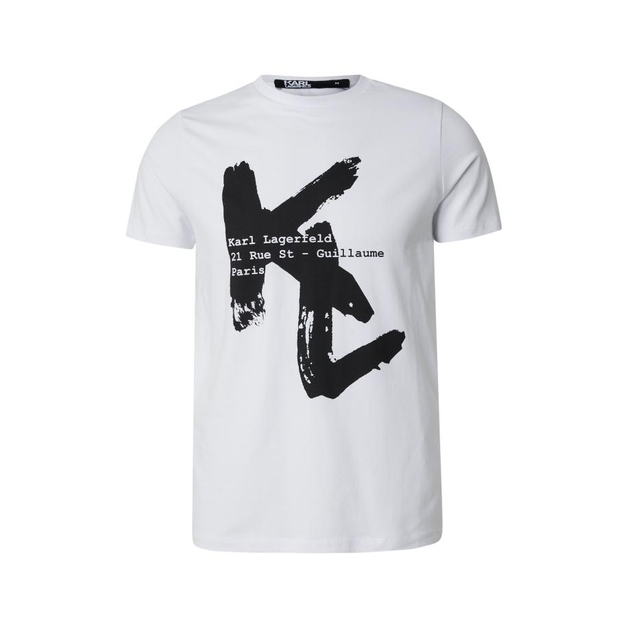 Karl Lagerfeld Karl Lagerfeld Shirt zwart / wit -