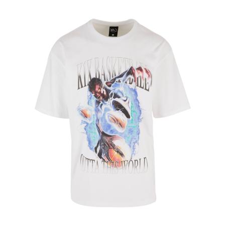 K1X K1X Shirt Bootleg lichtblauw / basaltgrijs / oranje / wit