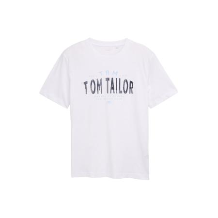 Tom Tailor TOM TAILOR Shirt nachtblauw / lichtblauw / wit