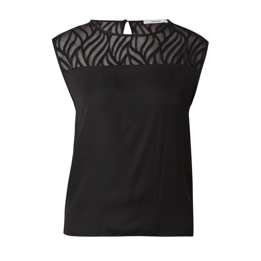 ABOUT YOU ABOUT YOU Shirt Rhea zwart -