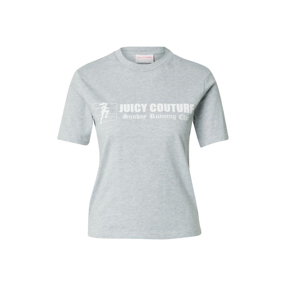 Juicy Couture Juicy Couture Shirt The Runner grijs gemêleerd / wit -