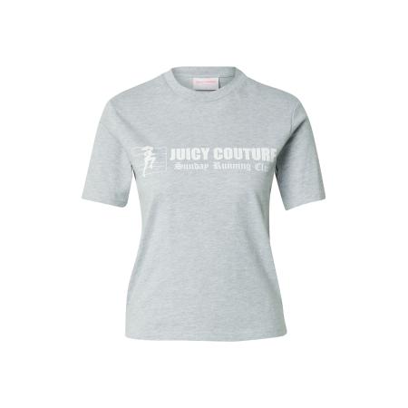 Juicy Couture Juicy Couture Shirt The Runner grijs gemêleerd / wit