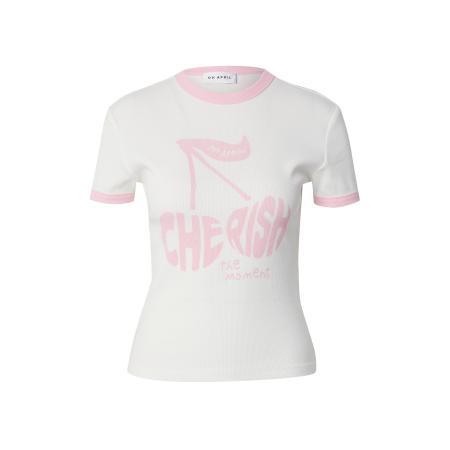 OH APRIL OH APRIL Shirt Cherish rosa / wit