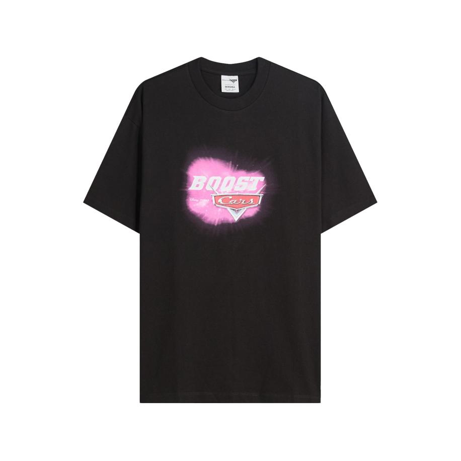 Bershka Bershka Shirt CARS antraciet / lila / zwart / wit -