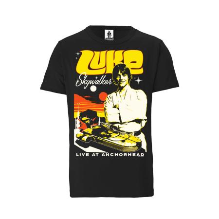 LOGOSHIRT Shirt geel / oranje / zwart / wit