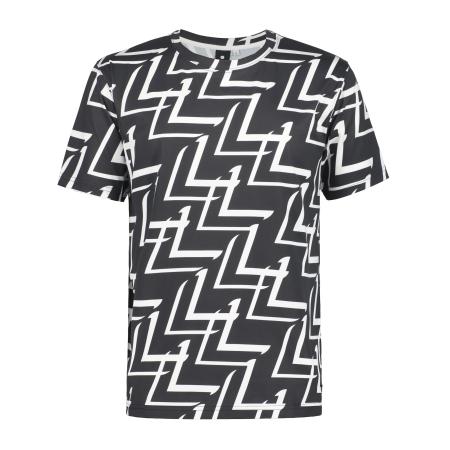 Luhta LUHTA Shirt Ilveskorpi zwart / wit