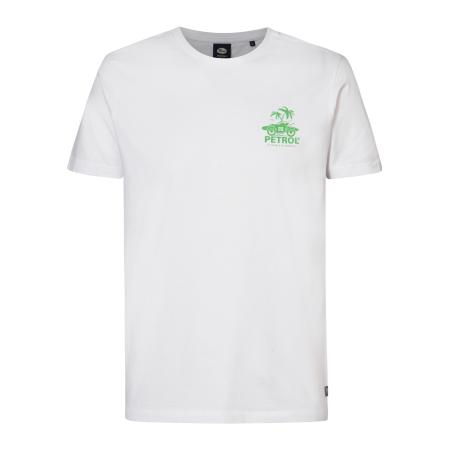 Petrol Industries Petrol Industries Shirt groen / wit