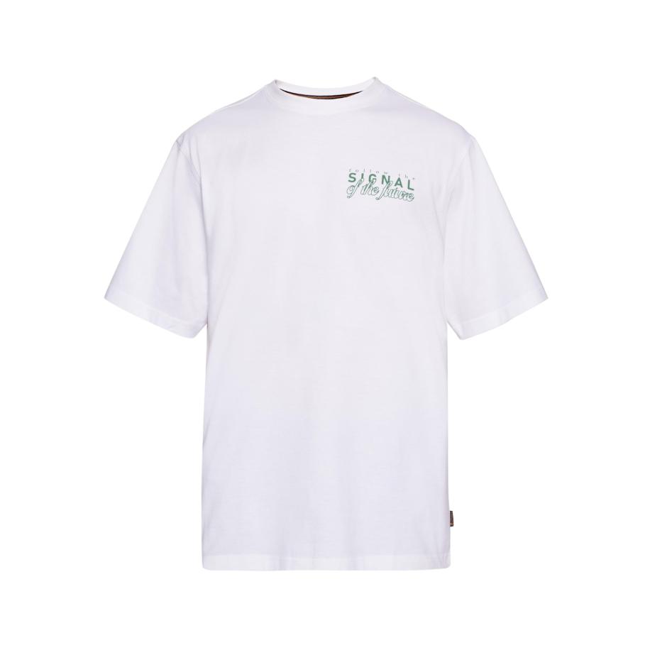 Signal Shirt Gael groen / wit Wit