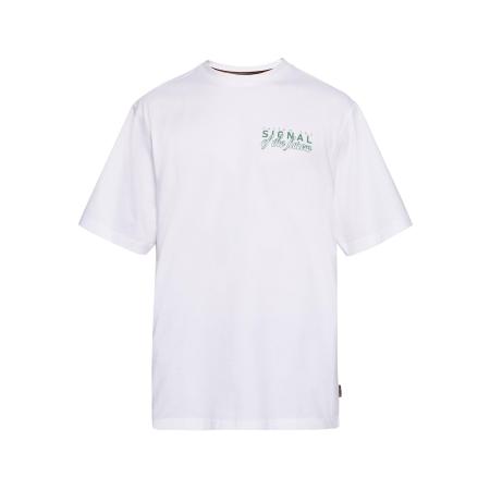 Signal Shirt Gael groen / wit