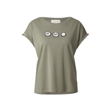 Cartoon Cartoon Shirt geel / stone grey / zwart / offwhite