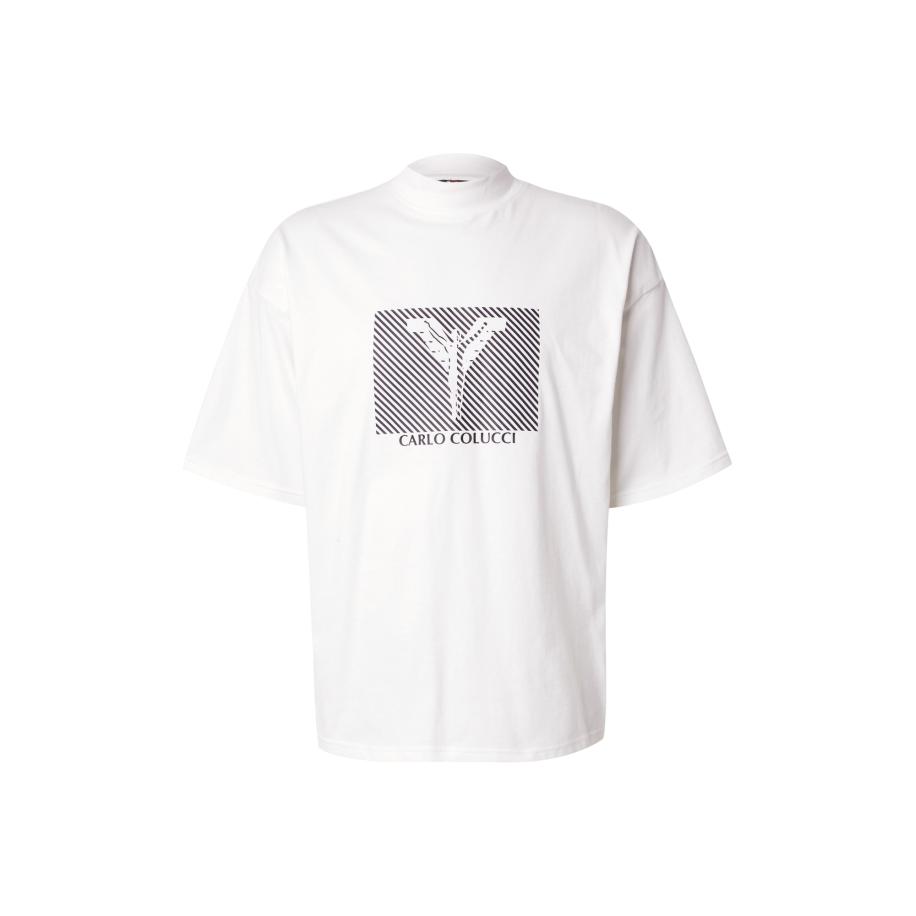 carlo colucci Carlo Colucci Shirt zwart / wit -