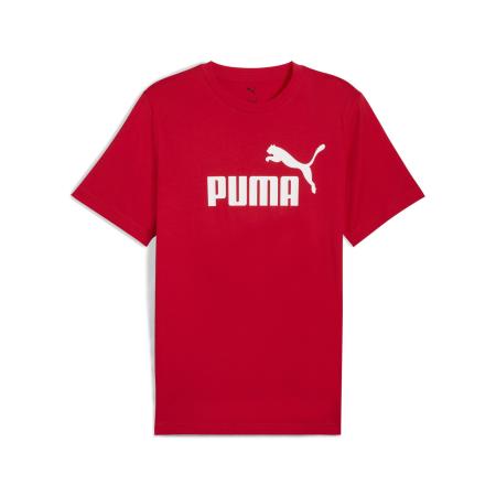 Puma PUMA Functioneel shirt Essentials No. 1 bloedrood / wit
