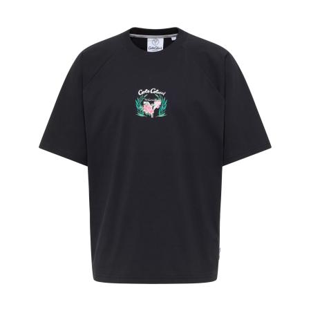 carlo colucci Carlo Colucci Shirt Egger beige / groen / rosa / zwart