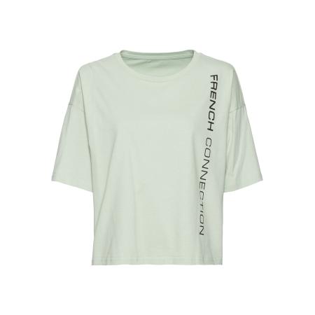 French Connection LM Shirt pastelgroen / zwart