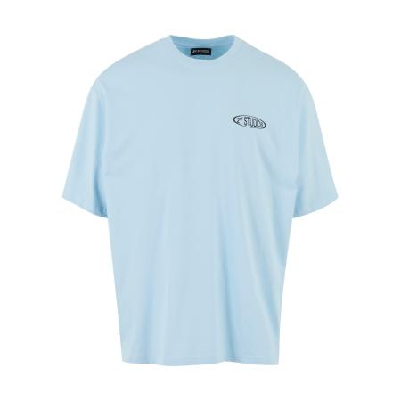 2Y Studios Shirt Introspect blauw / navy / lichtblauw / wit