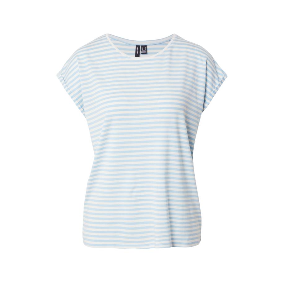Aware Aware Shirt VMAva lichtblauw / wit -