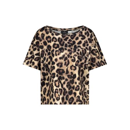 Monari monari Shirt bruin / cappuccino / zwart