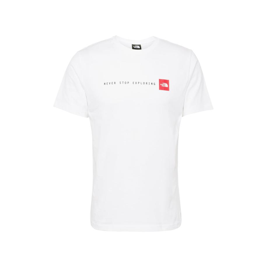 The North Face THE NORTH FACE Shirt Never Stop Exploring rood / zwart / wit -