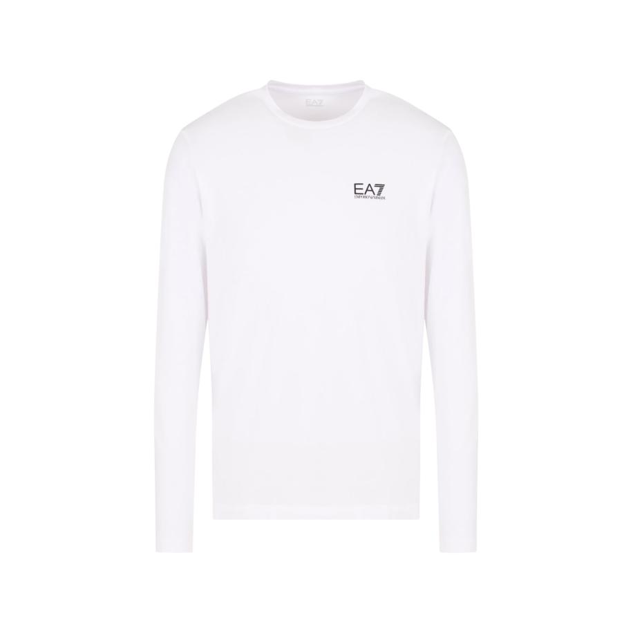Emporio Armani EA7 Emporio Armani Shirt Core Identity zwart / wit -
