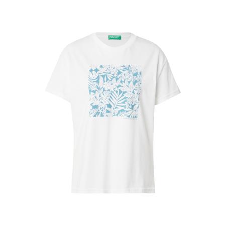 United Colors of Benetton UNITED COLORS OF BENETTON Shirt blauw / wit