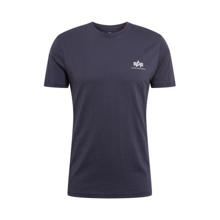 Alpha Industries ALPHA INDUSTRIES Shirt Basic T Small Logo donkerblauw