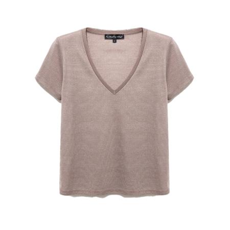 No Matter What No Matter What Shirt donkerbeige