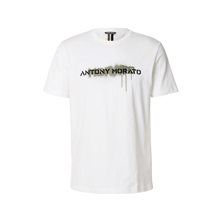 Antony Morato ANTONY MORATO Shirt lichtbeige / pastelgroen / zwart -