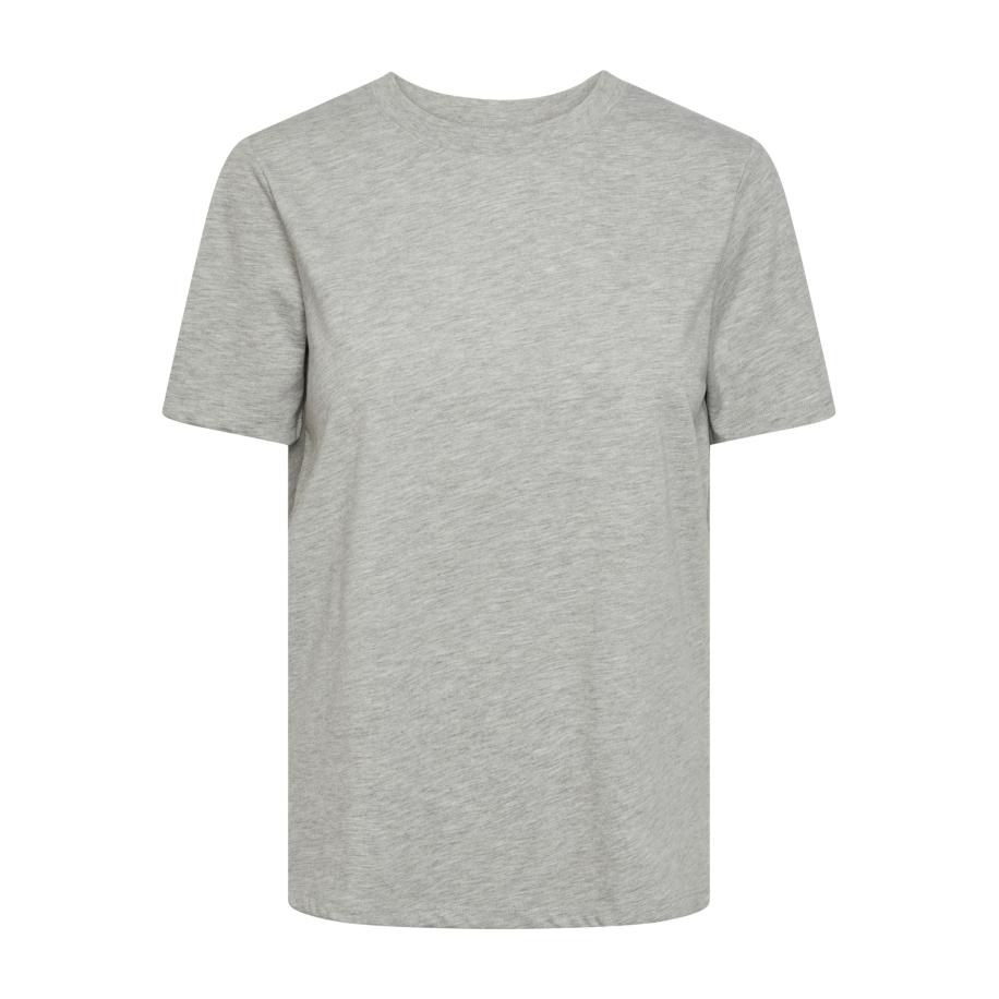 PIECES Shirt PCRia grijs gemêleerd Grijs