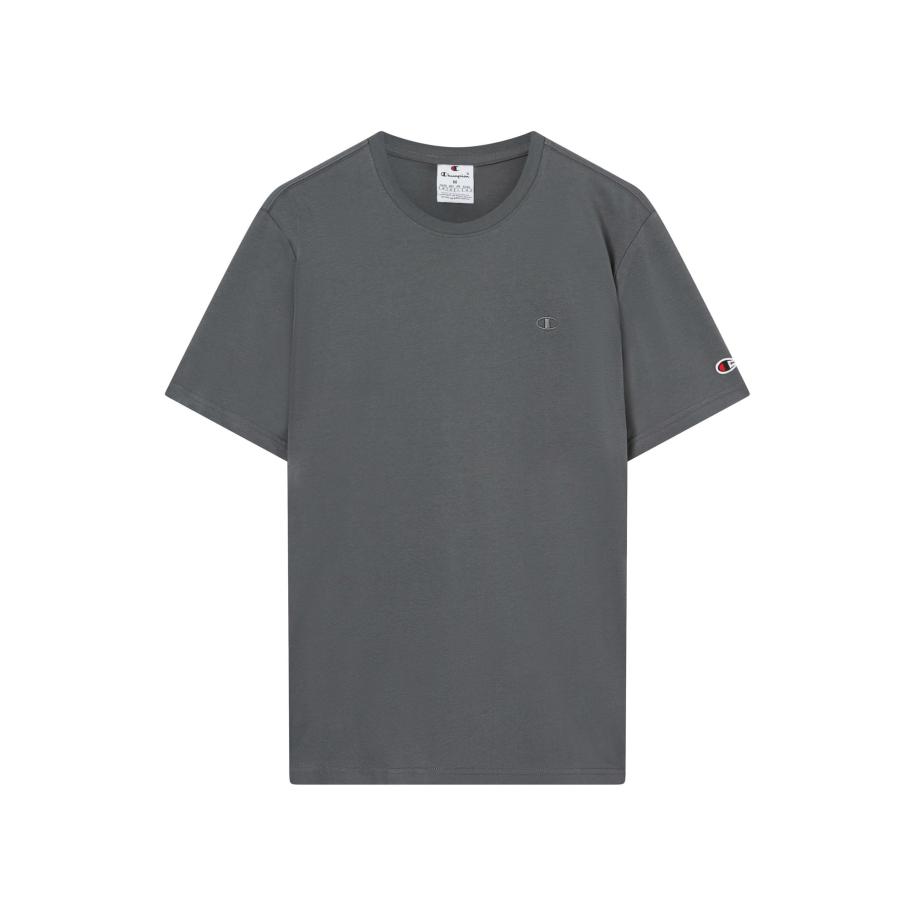 Champion Authentic Athletic Apparel Champion Authentic Athletic Apparel Shirt donkergrijs / rood / zwart -