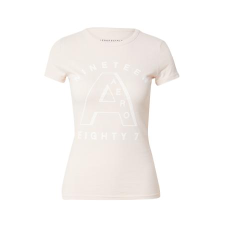Aeropostale AÉROPOSTALE Shirt NINETEEN EIGHTY 7 crème / sand