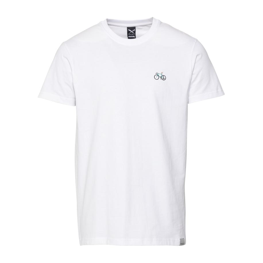 Iriedaily Iriedaily Shirt Peaceride duifblauw / perzik / zwart / wit -