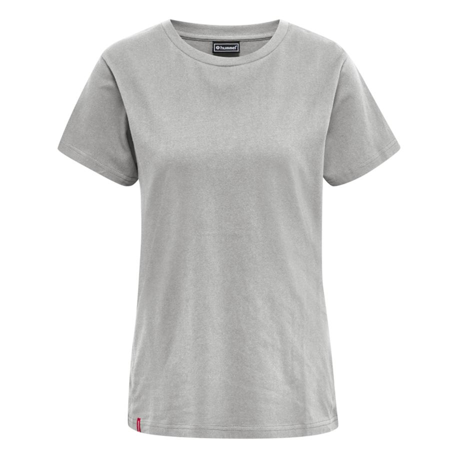 Hummel Hummel Shirt Red Heavy grijs -