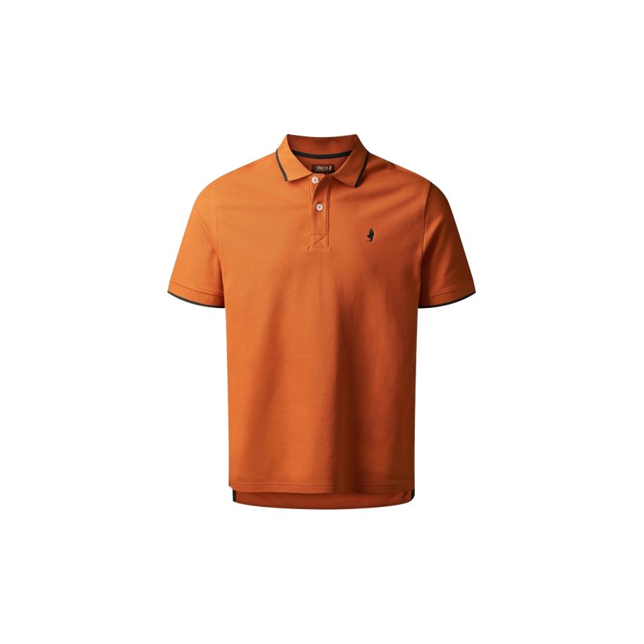 MCS MCS Shirt River cognac / zwart -