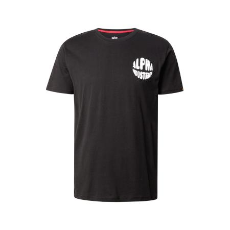 Alpha Industries ALPHA INDUSTRIES Shirt zwart / wit