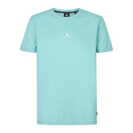 Petrol Industries Petrol Industries Shirt Surfside aqua / wit