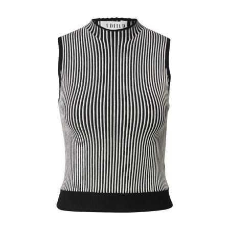 EDITED EDITED Top Quirine zwart / wit