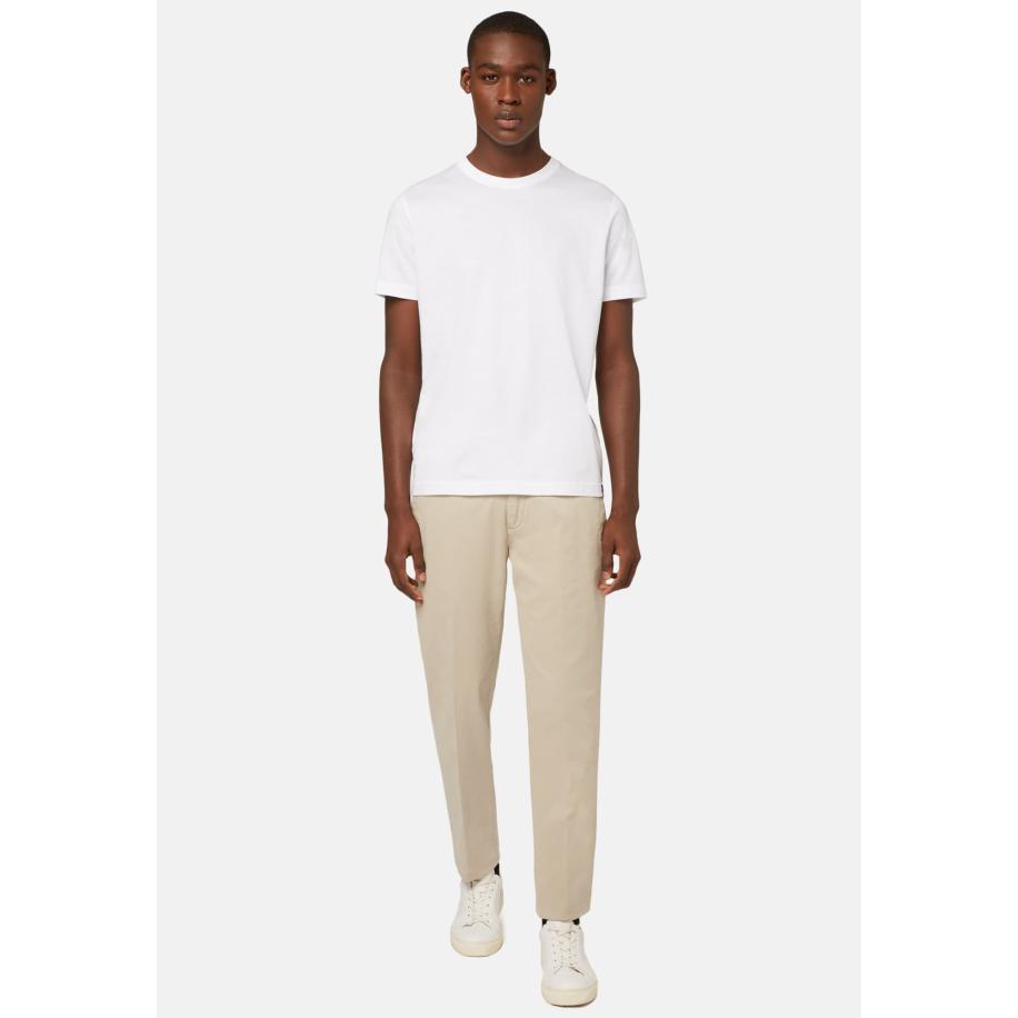 Boggi Milano Shirt wit Wit