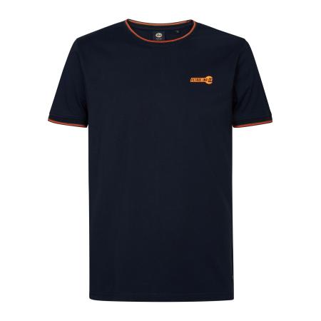 Petrol Industries Petrol Industries Shirt oranje / zwart