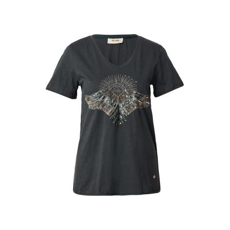 Mos Mosh MOS MOSH Shirt beige / donkergrijs / groen gemêleerd