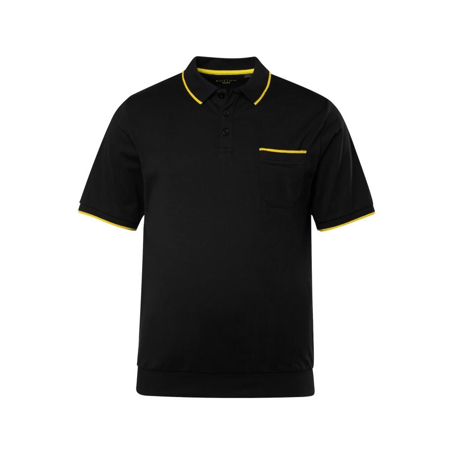 Boston Park Boston Park Shirt geel / zwart -